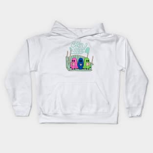 Halloween ghosts in Barbieland Kids Hoodie